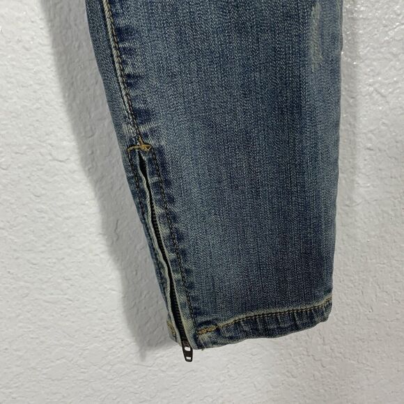 one teaspoon freebird II low waist short rise fitted leg zippered leg Size 26 - Picture 3 of 14